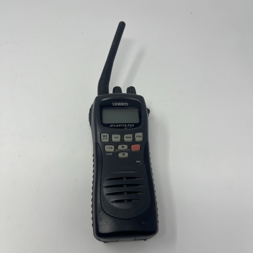Uniden Atlantis 250 Radio Untested No Charger‎ As Is Parts Repair